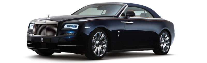 Illustration for article titled The New Rolls-Royce Dawn Is A Soft Top Because Soft Tops Are True Luxury